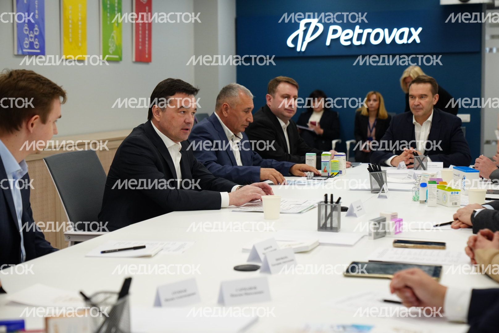 Встреча губернатора с фармпроизводителями Подмосковья
