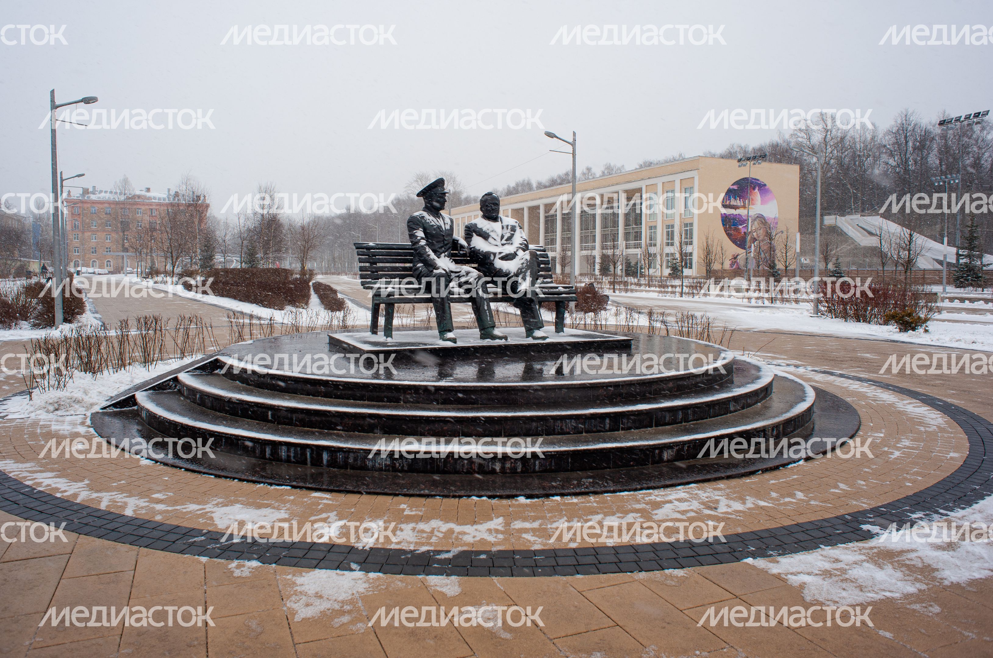 Зимние виды города Королёв