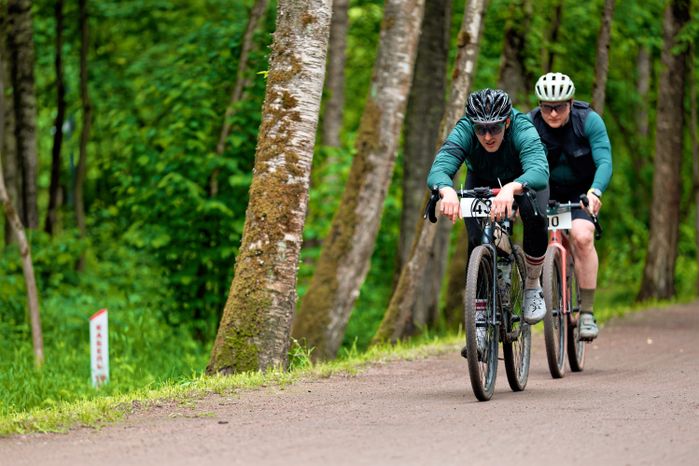 Первый велозаезд серии Gran Fondo Gravel Race в парке Малевича Одинцовского округа