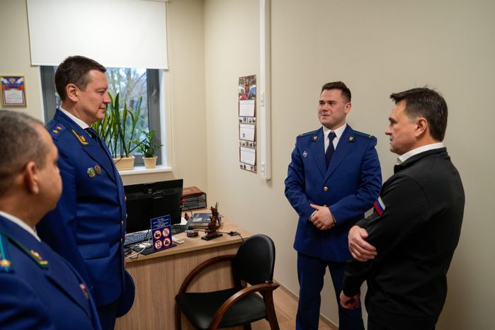 Андрей Воробьев открыл новое здание Солнечногорской городской прокуратуры