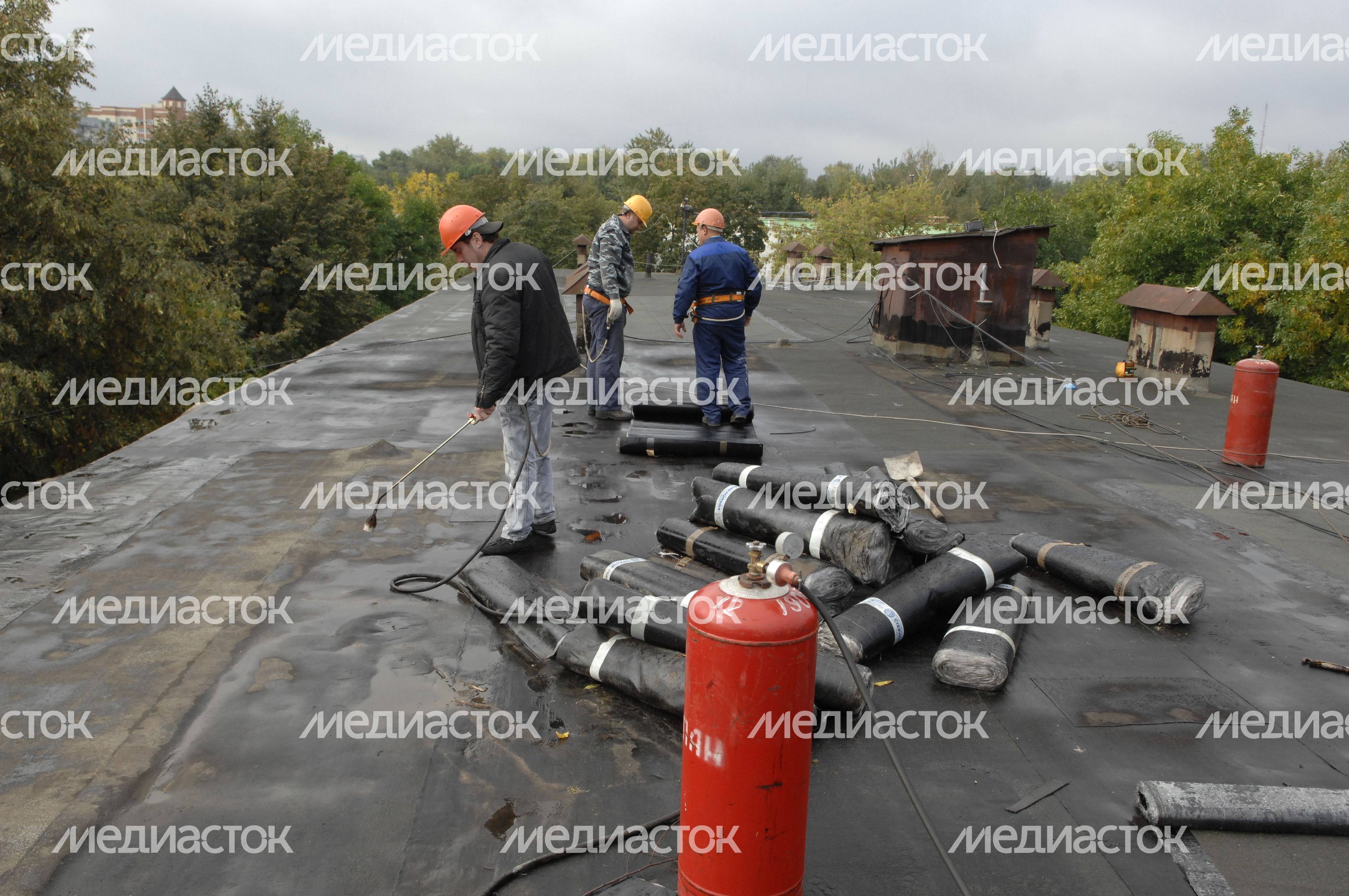 Ремонт кровли жилого дома в Коломне