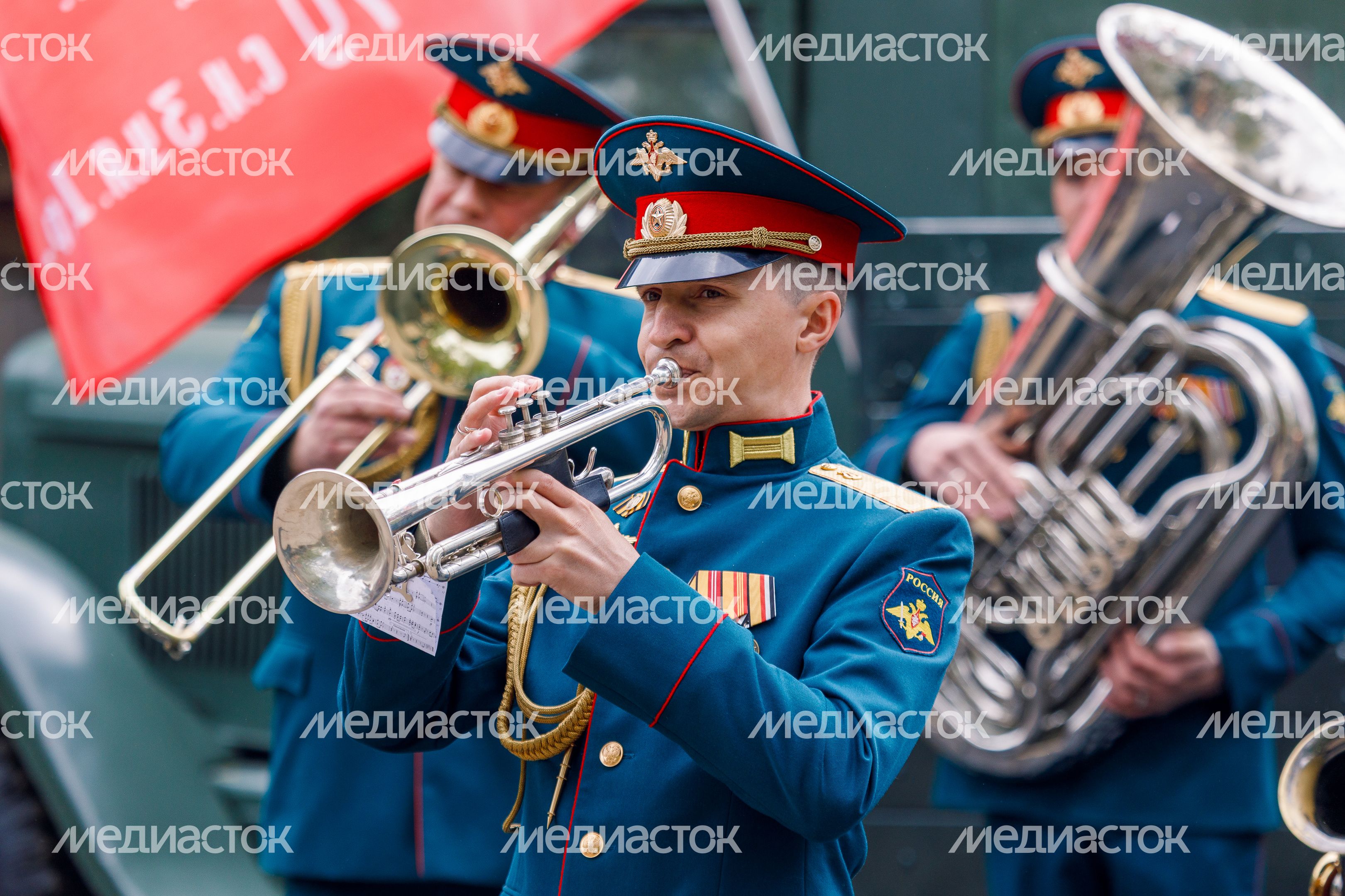 Военно-историческая реконструкция "Успех в единстве поколений" в Химках