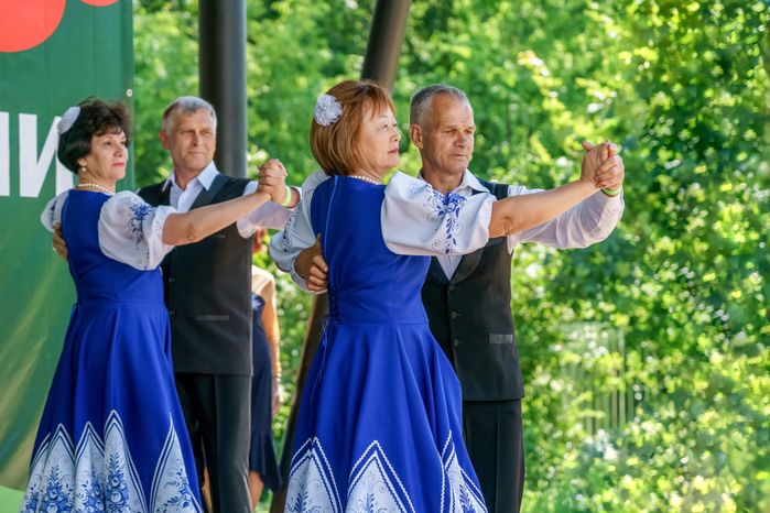 Областной фестиваль «Танцуй от души» для участников проекта "Активное долголетие"