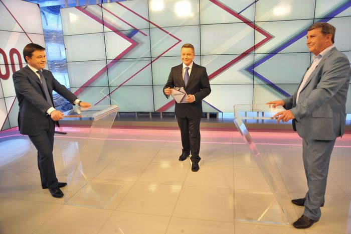 Андрей Воробьев на телеканале «Подмосковье»