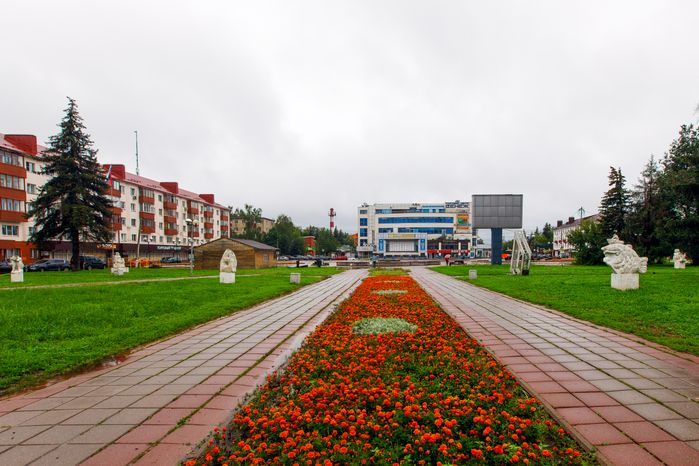 Советская площадь в Солнечногорске