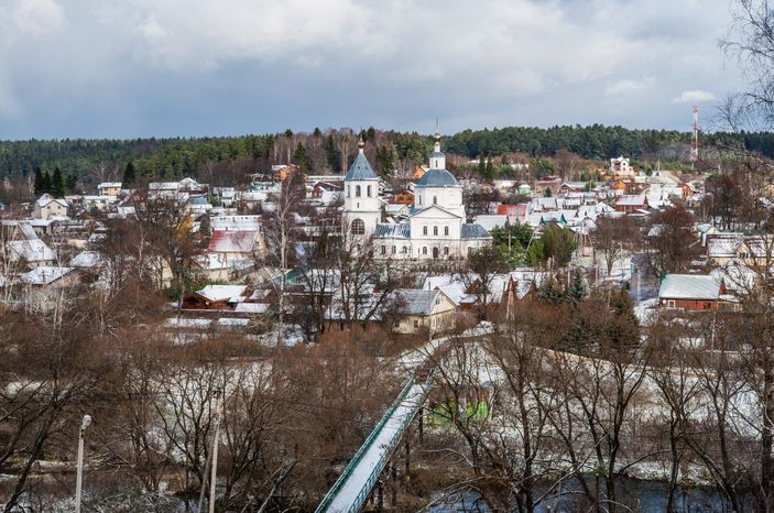 Виды города Верея