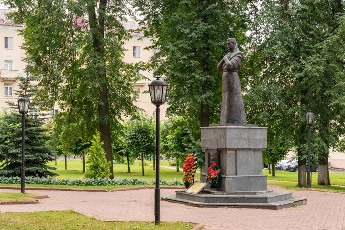 Аллея памяти в Клину