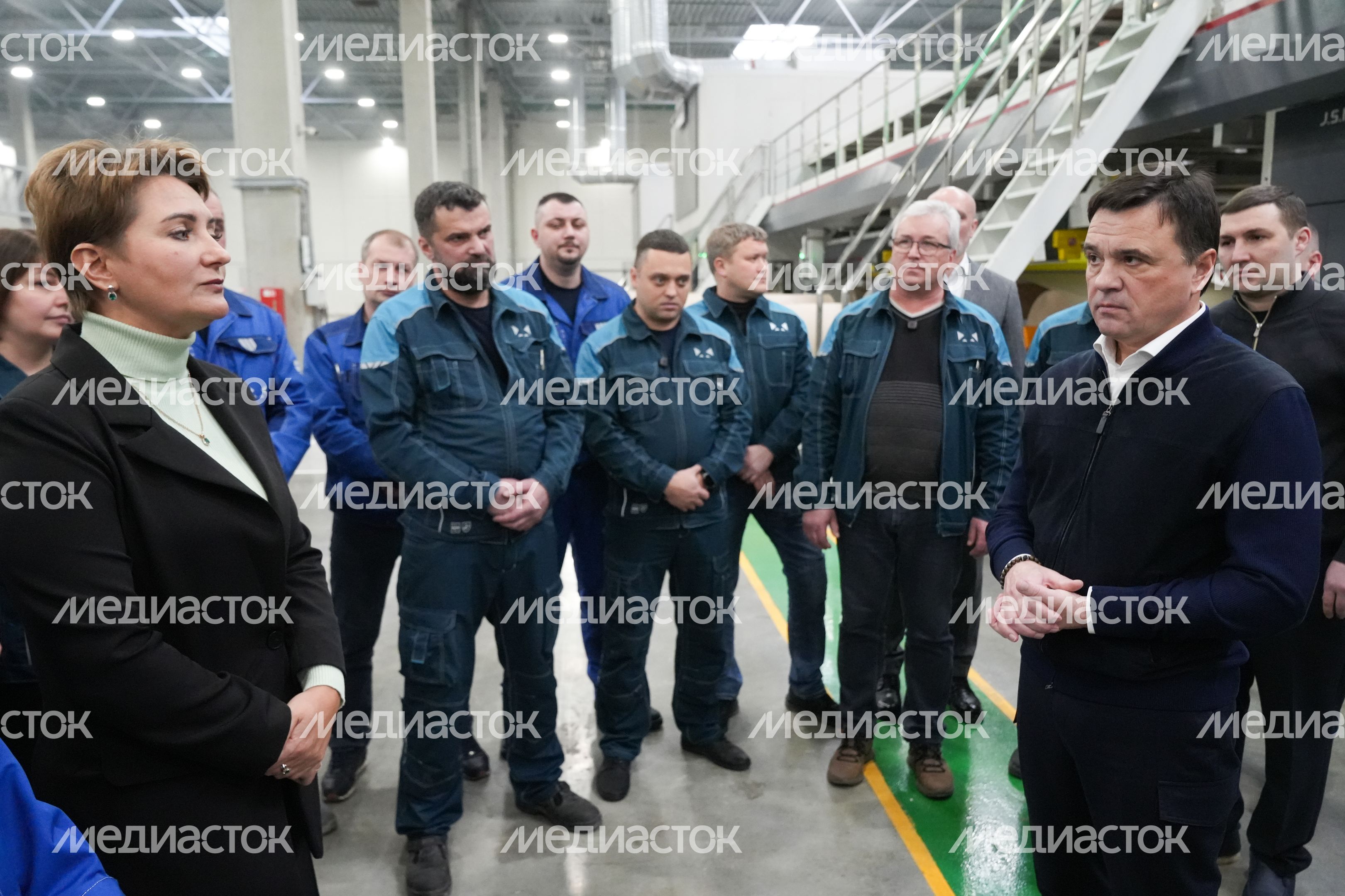 Андрей Воробьев посетил завод "Л-Пак" в Кашире Андрей Воробьев посетил завод "Л-Пак" в Кашире