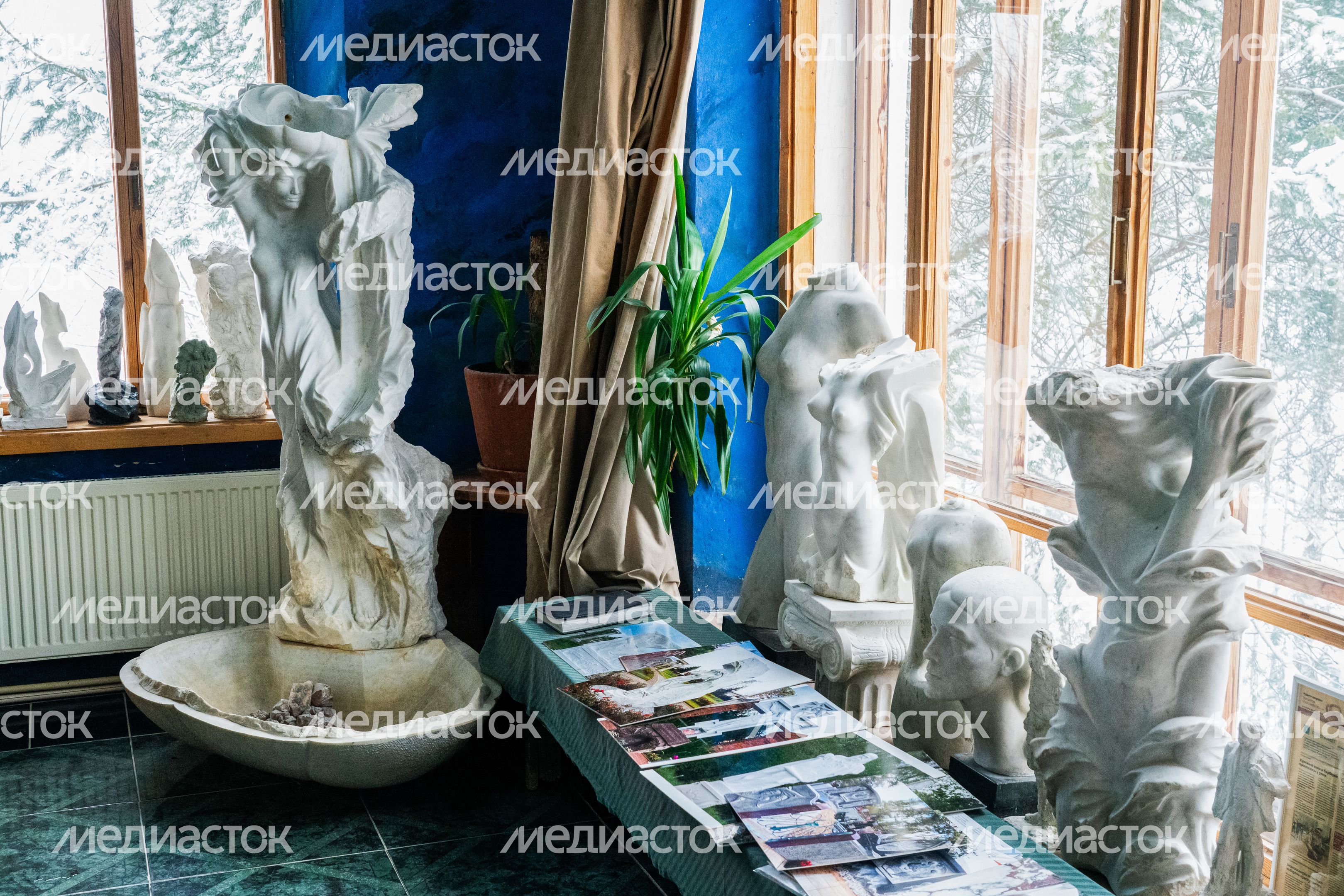 Парк и галерея скульптора Сергея Казанцева в Истре