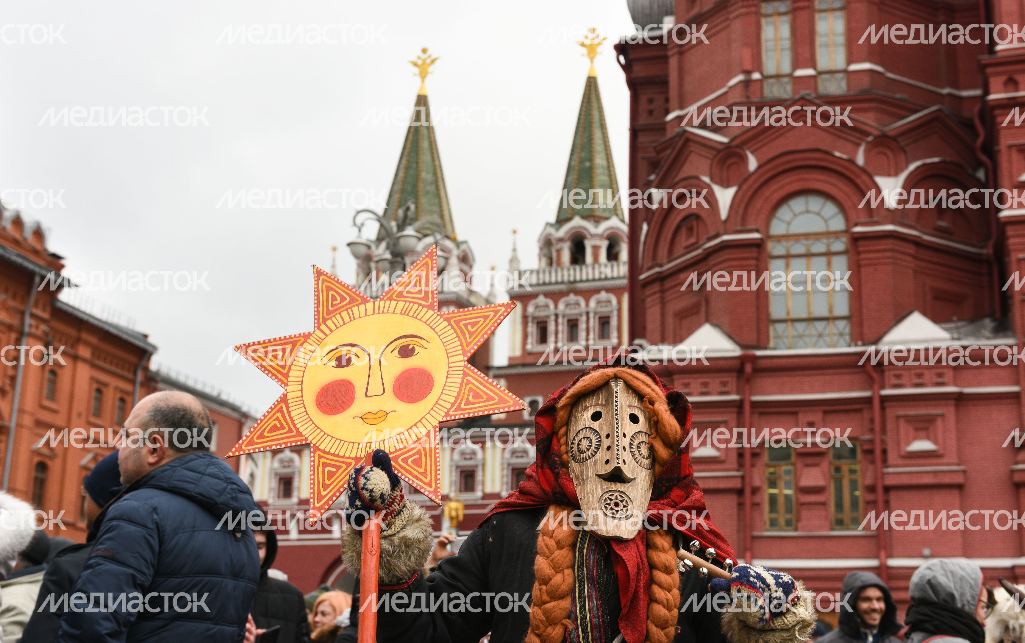 Открытие фестиваля «Московская Масленица»