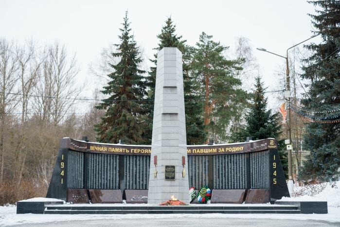Кашира. Аллея Славы