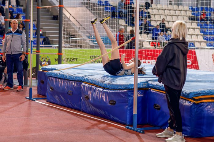 Спортивное соревнование Московской области по легкой атлетике в помещении в Щелково