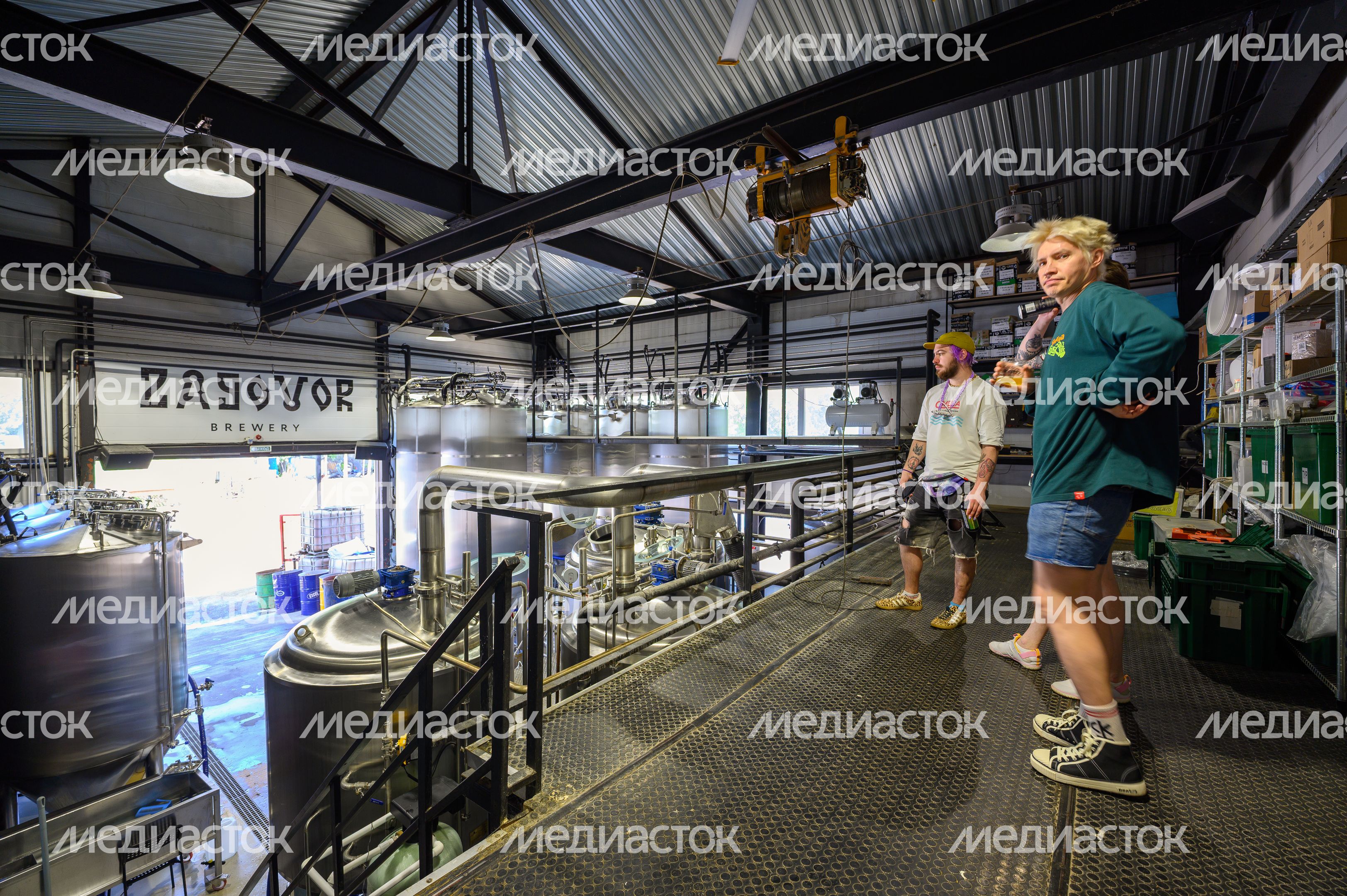 Экскурсия на пивоварню Zagovor Brewery в Мытищах