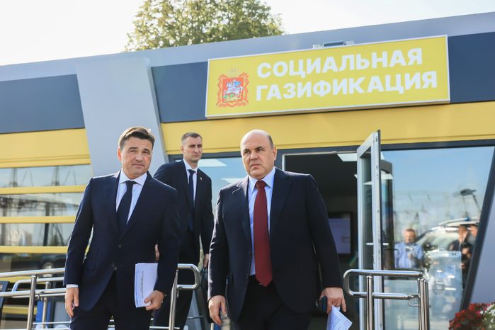 Встреча Губернатора Андрея Воробьева и Председателя Правительства РФ Михаила Мишустина