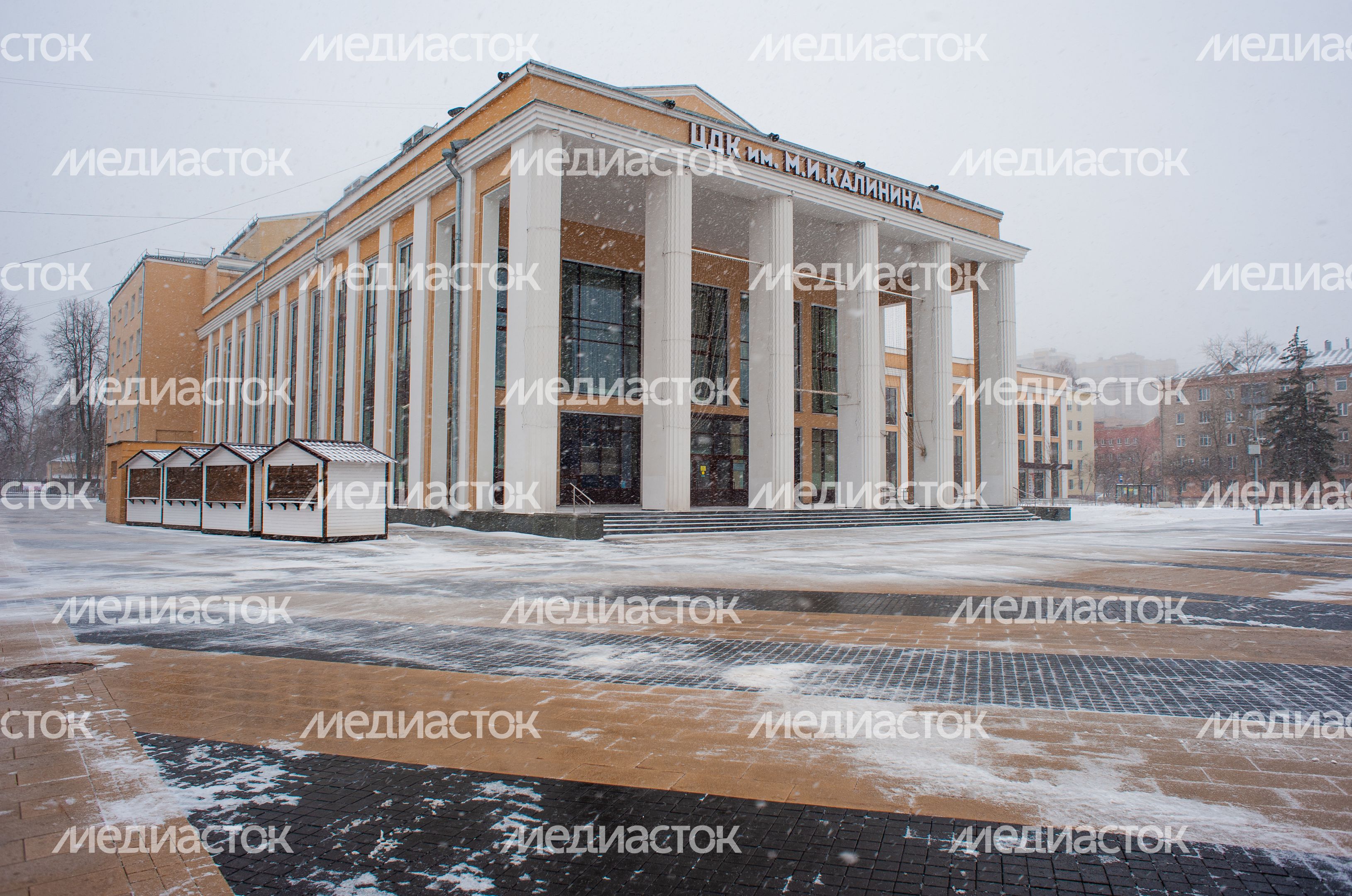Зимние виды города Королёв