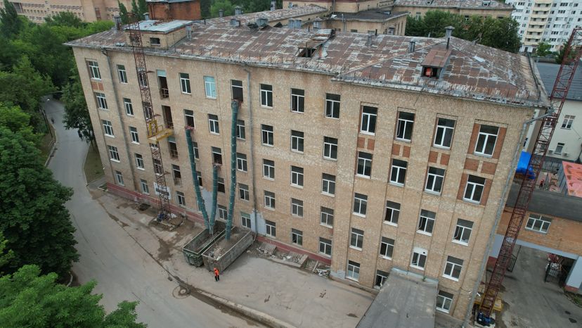 Капремонт хирургического корпуса Подольской областной больницы