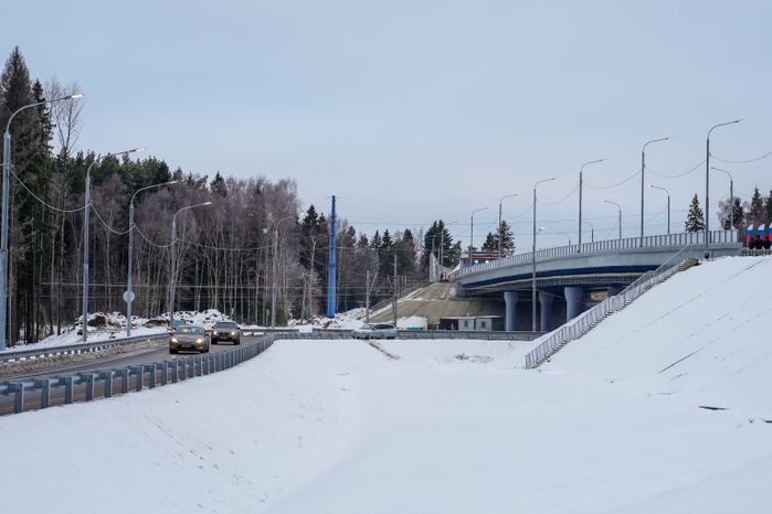 В Одинцовском округе открыли движение по обходу деревни Малые Вязёмы
