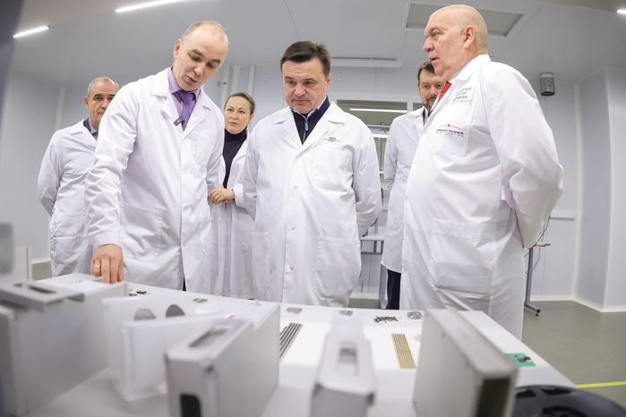 Андрей Воробьев запустил производство высокотехнологичной продукции в Подмосковье