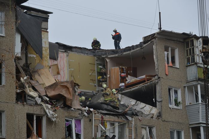 Взрыв бытового газа в жилом доме в Ступине