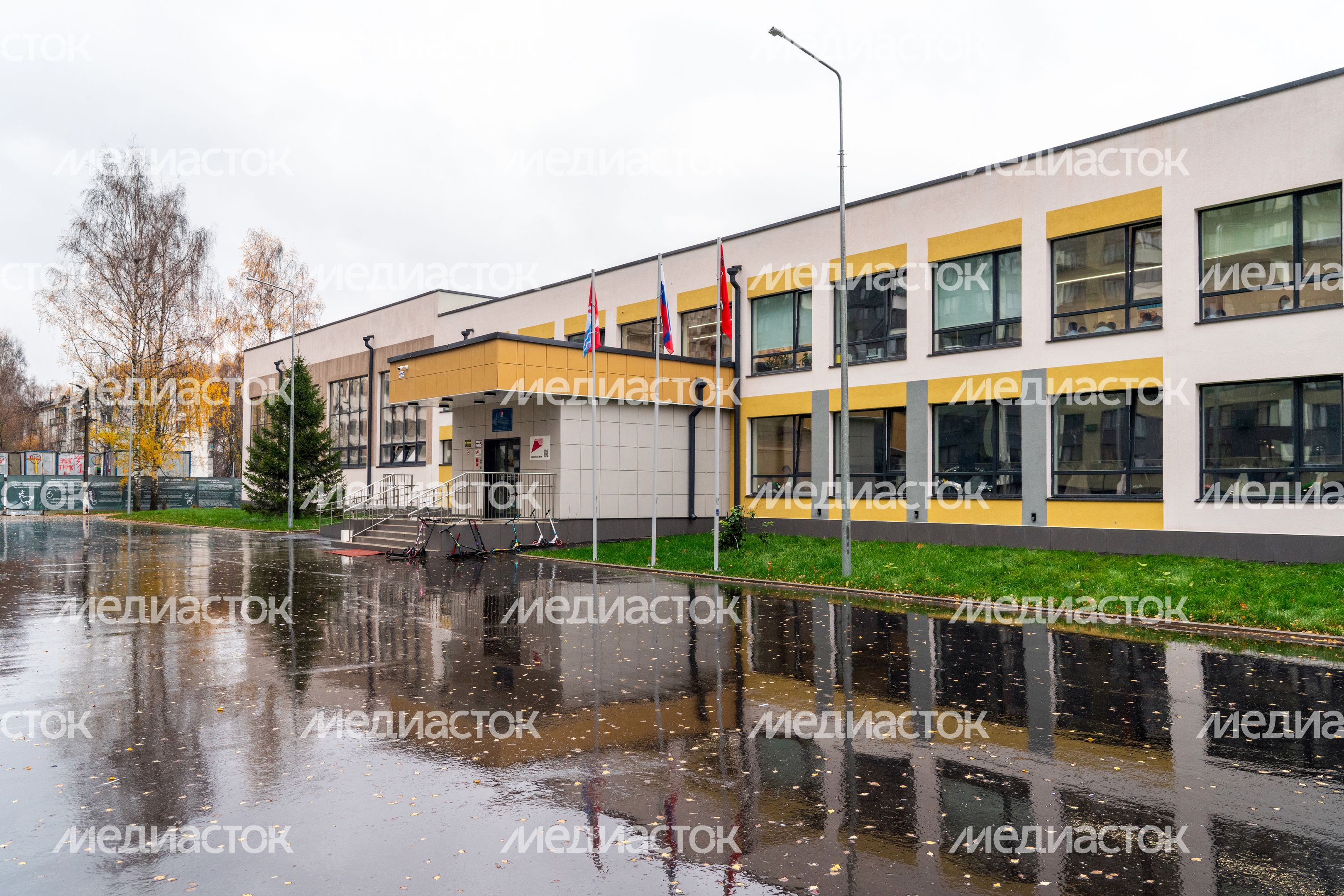 Средняя школа №7 в Долгопрудном после капитального ремонта