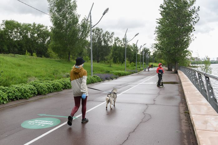 Москва во время первого этапа смягчения режима самоизоляции