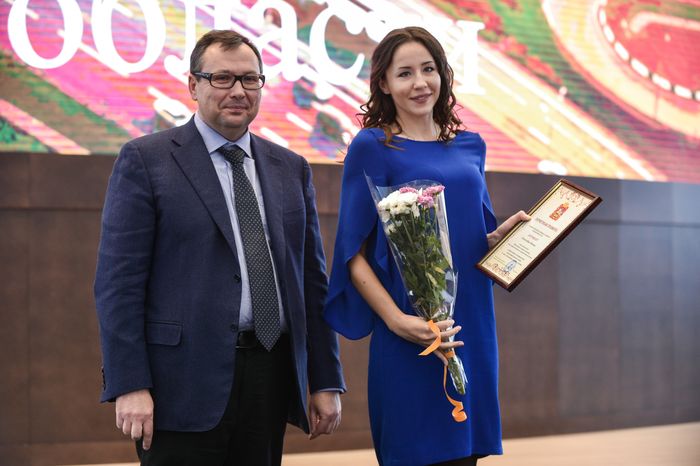 Награждение работников дорожного хозяйства губернатором МО