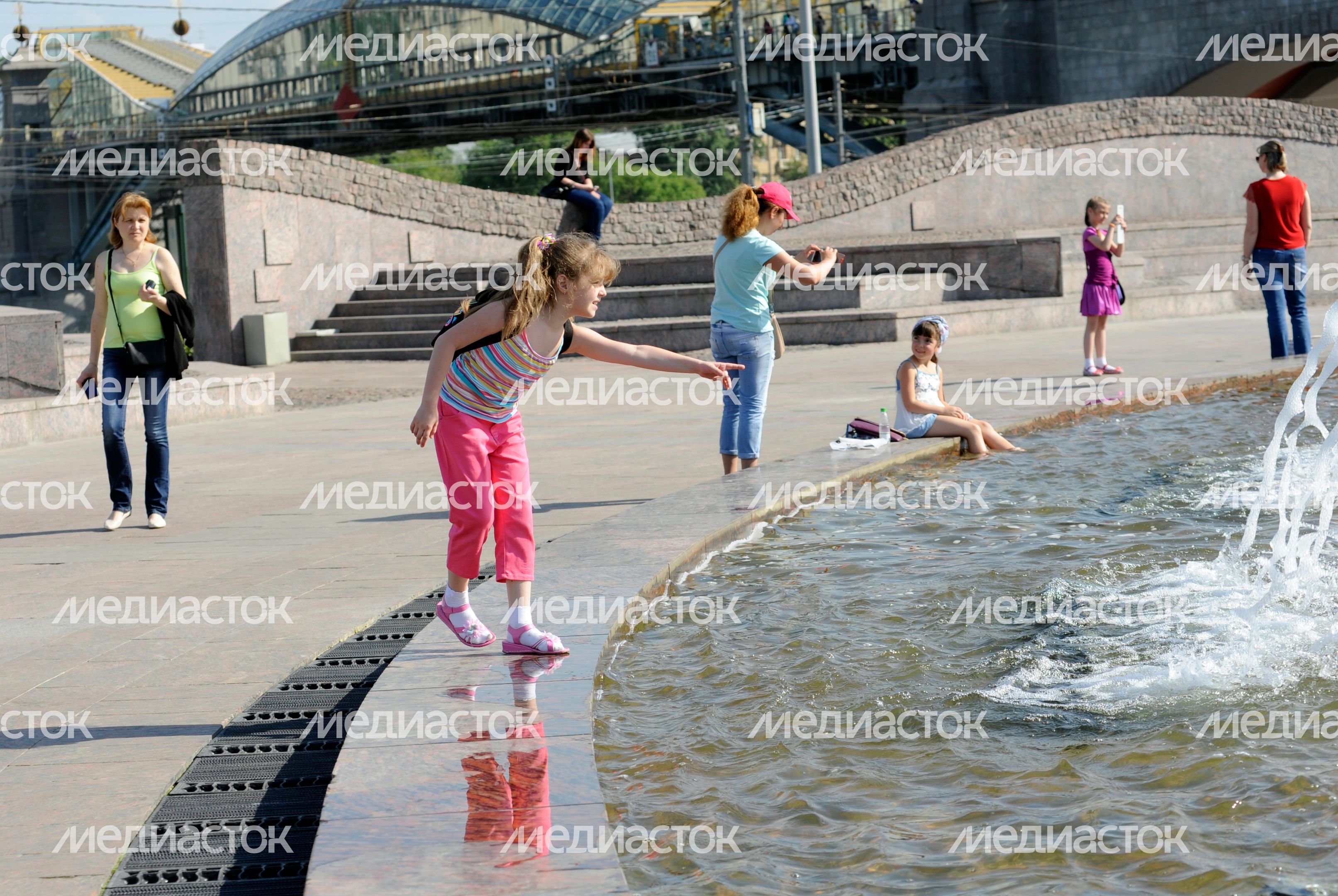Жара в Москве