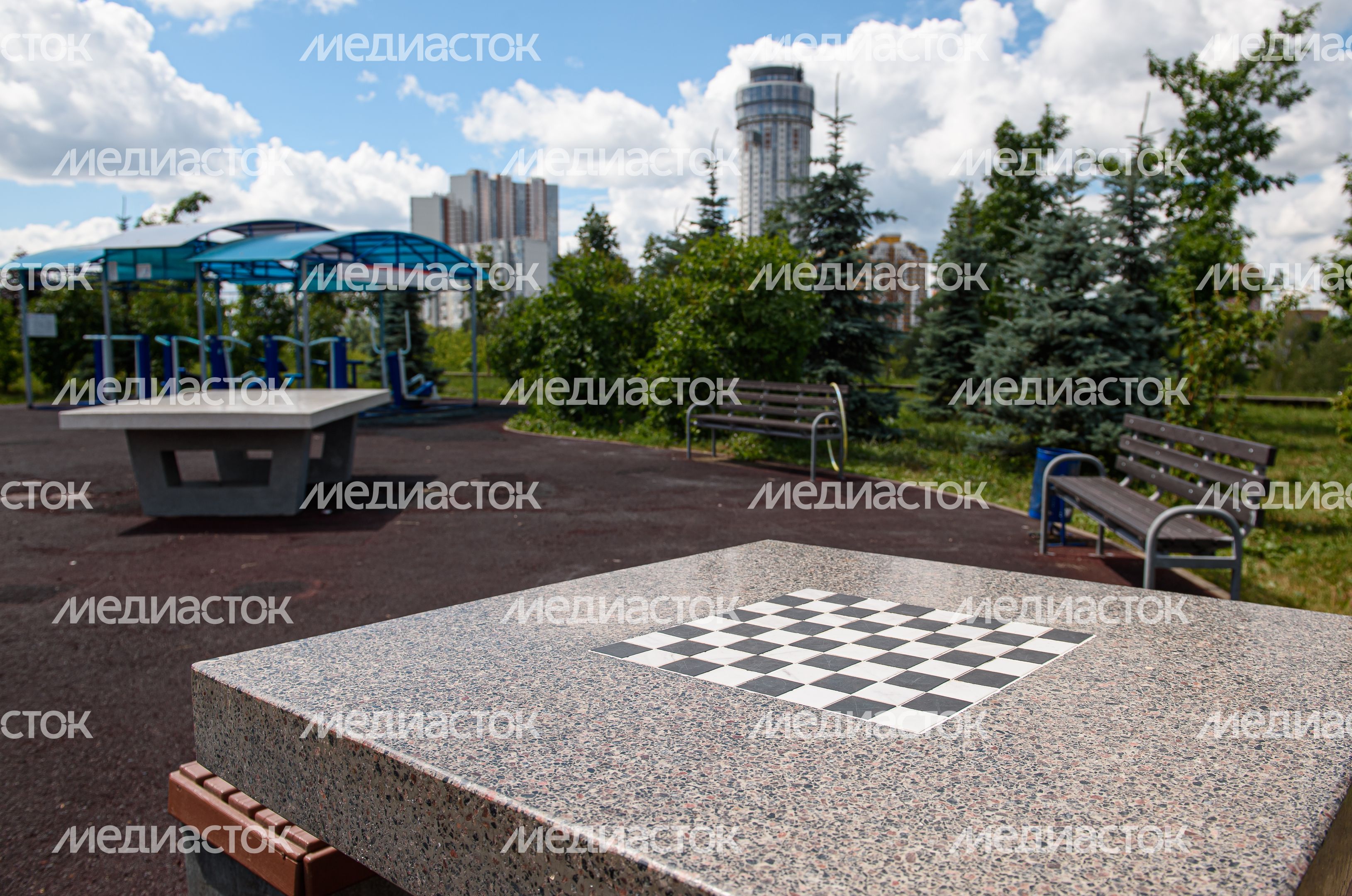 Летние виды Парка Экоберег