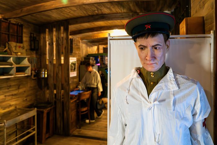Экспозиция о подвиге железнодорожников в Музейном комплексе «Дорога памяти» Одинцовского округа