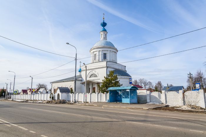 Церковь Николая Чудотворца в селе Парфентьево в городском округе Коломна