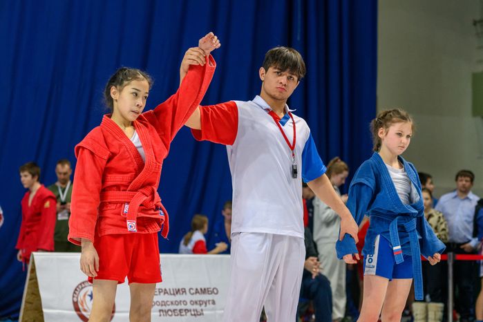 Всероссийские соревнования по самбо среди юношей и девушек в Люберцах