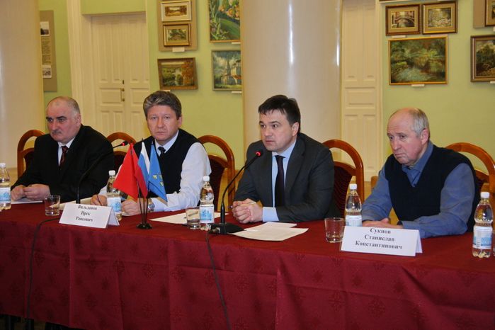 Врио Губернатора Андрей Воробьев в Жуковском