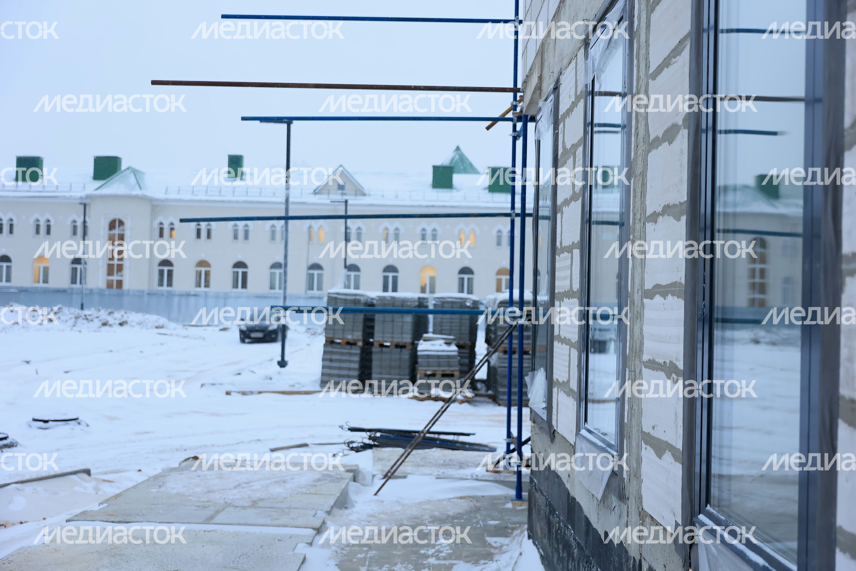 Проверка хода работ в будущем кампусе для проживания и детском технопарке на базе Физтех-лицея им. П.Л. Капицы Губернатором Подмосковья