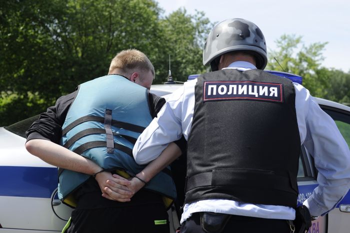 Учения вневедомственной охраны на Учинском водохранилище