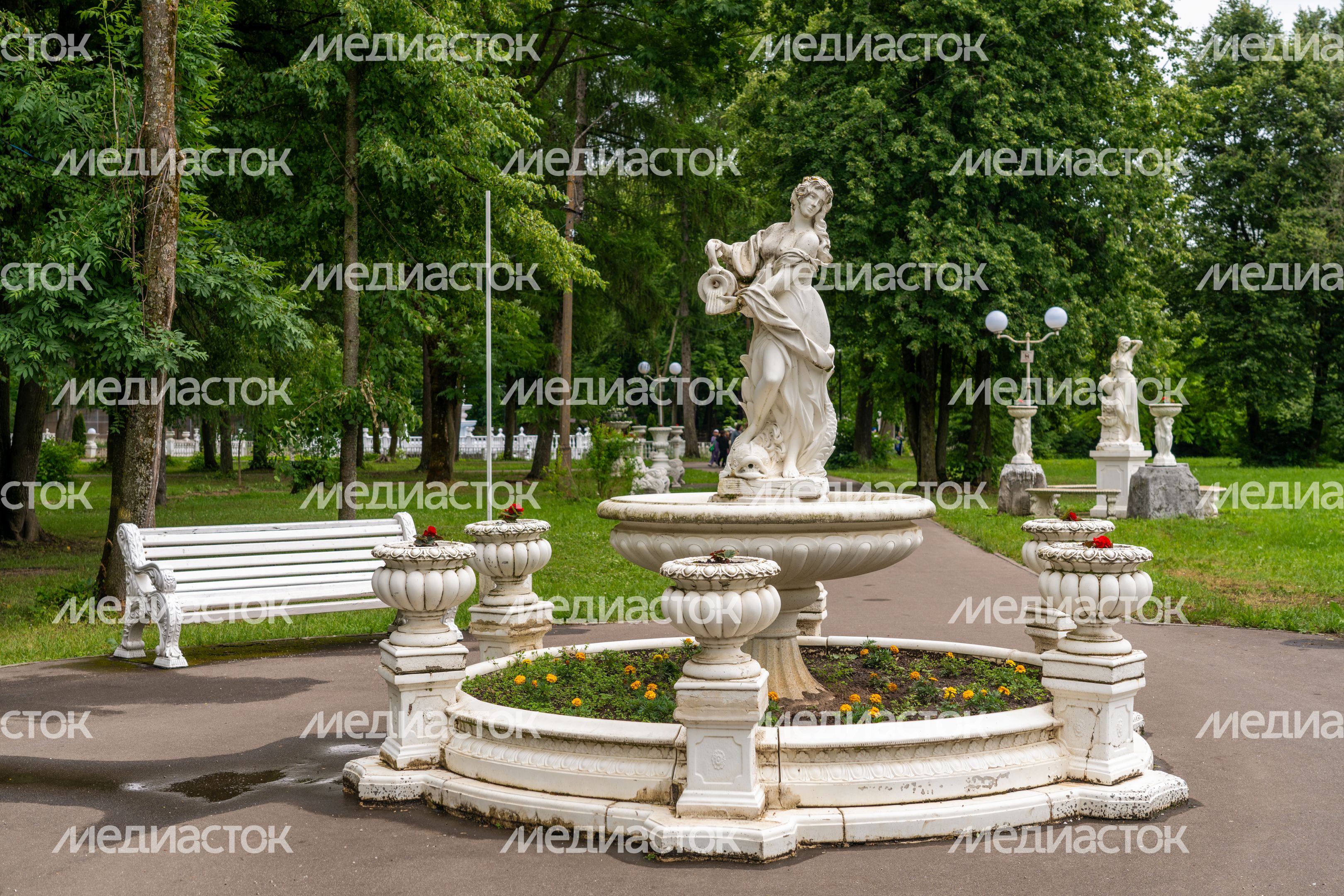 Лотошинский парк культуры и отдыха. Лето 2026