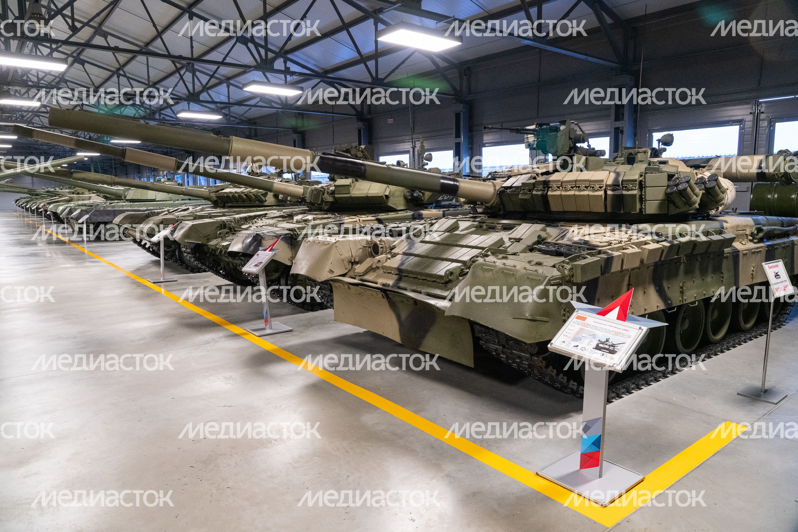 Танковый музей в парке "Патриот"