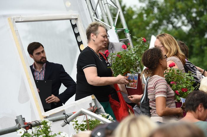 Открытие фестиваля садов и цветов Moscow Flower Show в парке «Музеон» в Москве