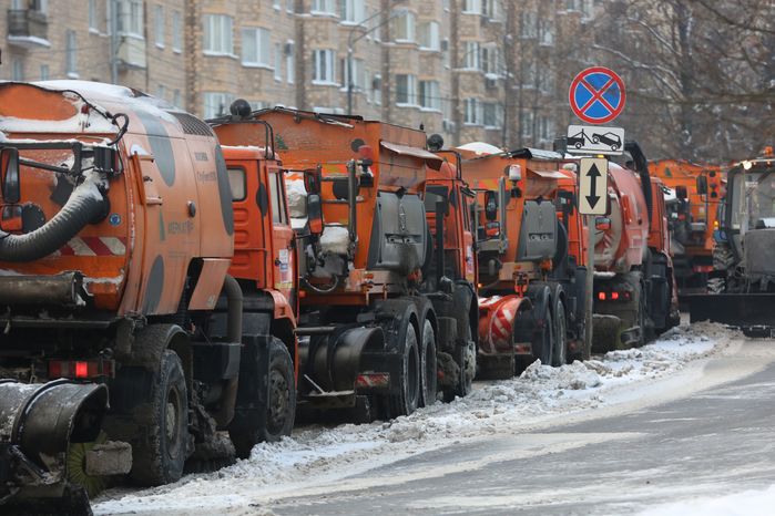Автомобильное движение в Москве