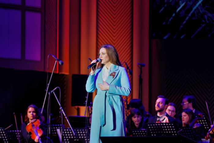 Концерт в День Победы у Главного храма Вооруженных Сил России в парке «Патриот» Одинцовского округа