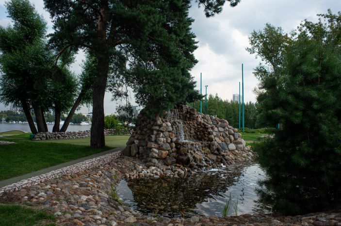 Летние виды Химкинского водохранилища