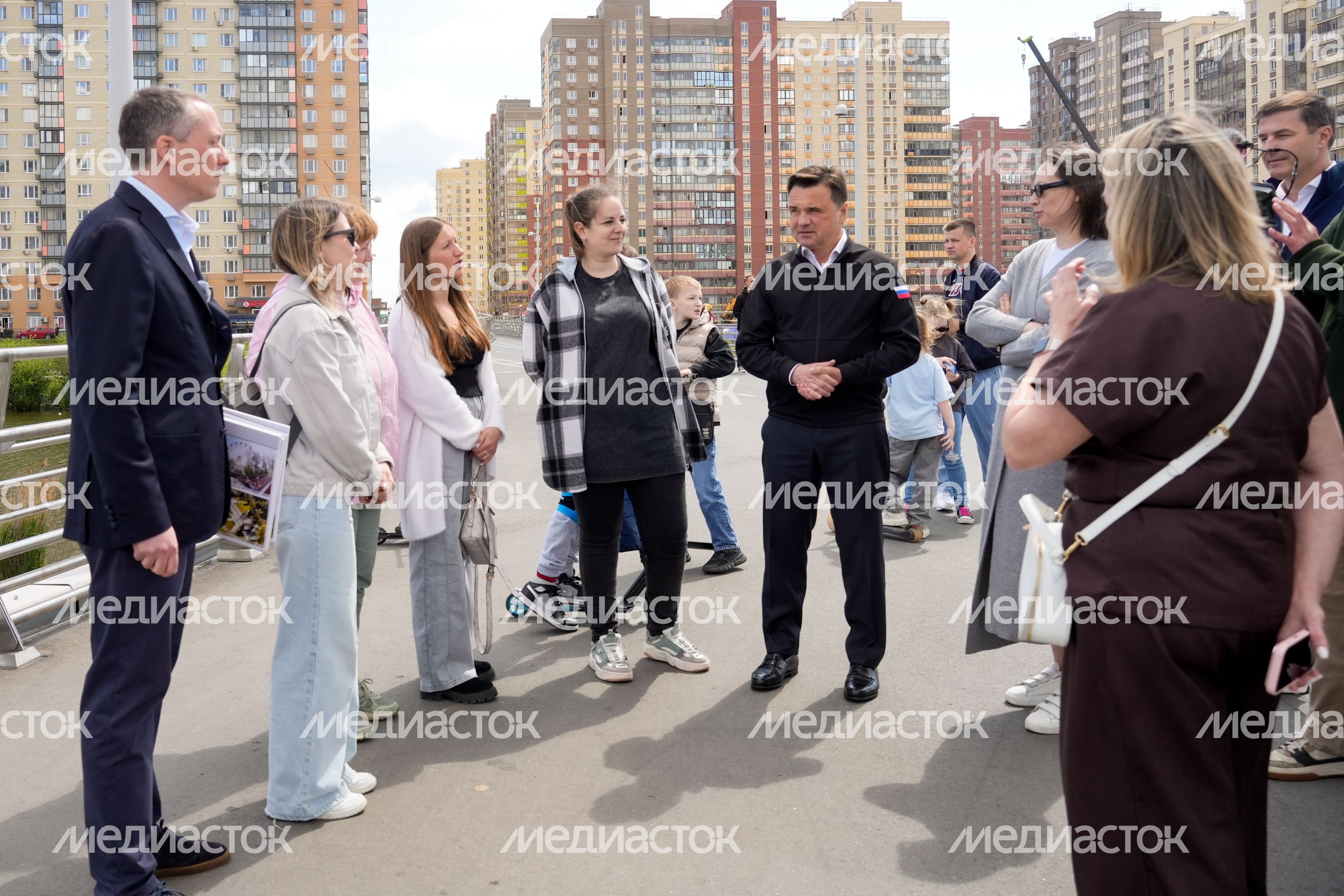 Андрей Воробьев посетил парк "Дружба" на озере Черное в Люберцах Андрей Воробьев посетил парк "Дружба" на озере Черное в Люберцах