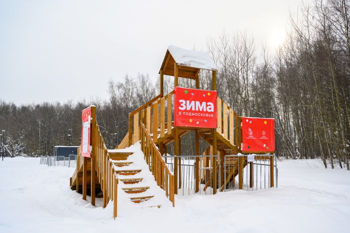 Парк «Взлет» в микрорайоне Авиационный Домодедово