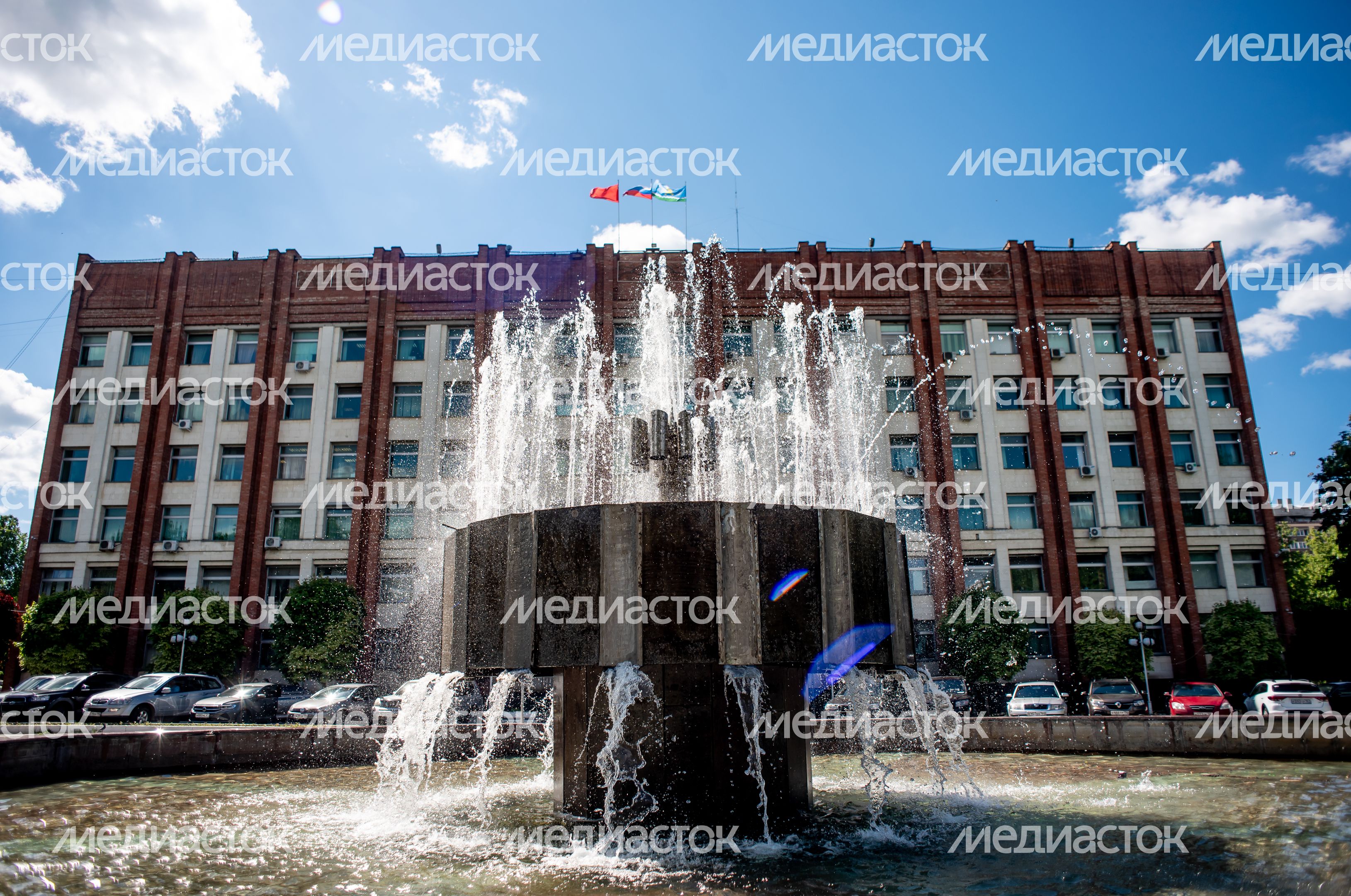 Летние виды города Ступино