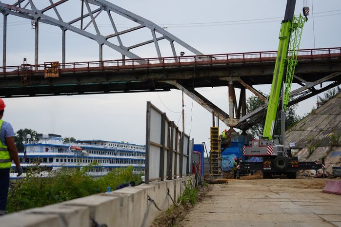 Строительство нового Рогачевского моста в Дмитровском округе
