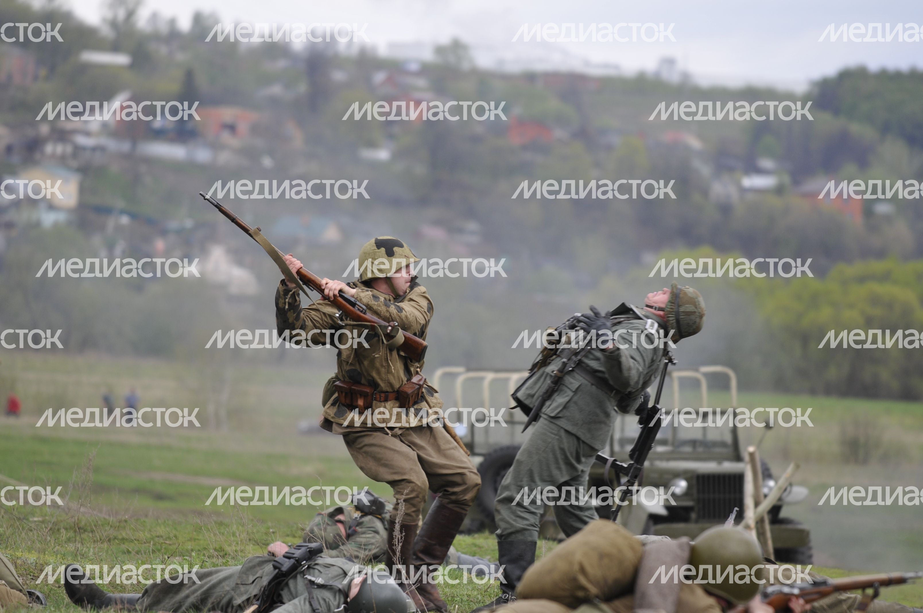 Военно-исторический фестиваль «Последний бой» в Ступино