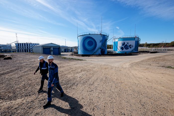 Промзона ООО «Биоэн Терминал» как объект современного искусства