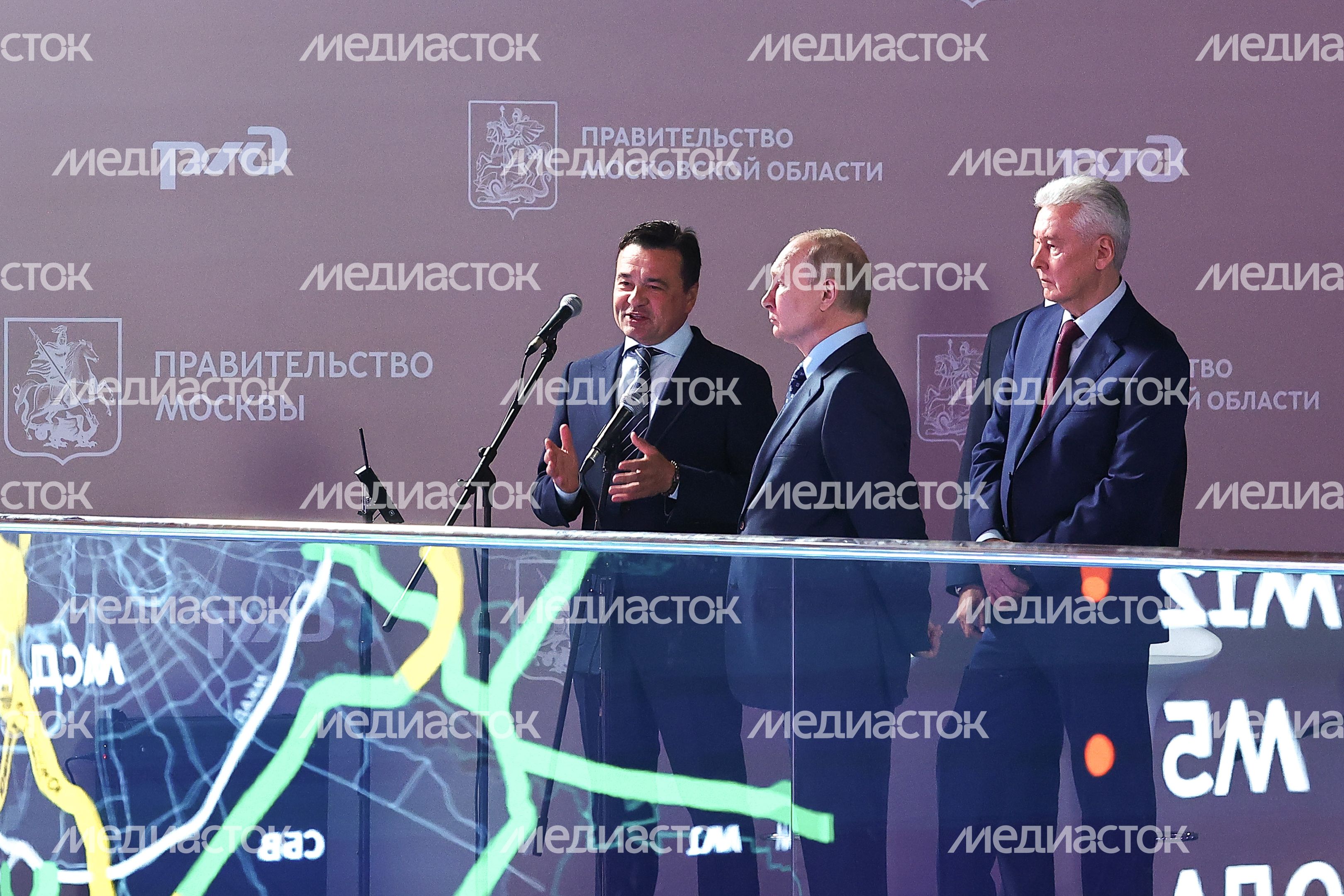 Церемония открытия МЦД-3 с участием Губернатора Подмосковья Церемония открытия МЦД-3 с участием Губернатора Подмосковья