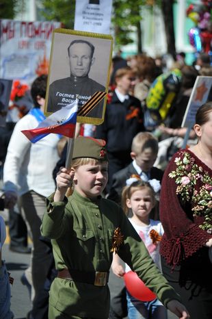 Празднование 70-летия Победы в Ступино