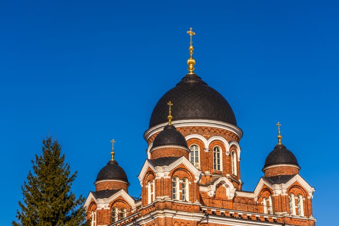 Спасо-Бородинский женский монастырь в деревне Семеновское Можайского округа