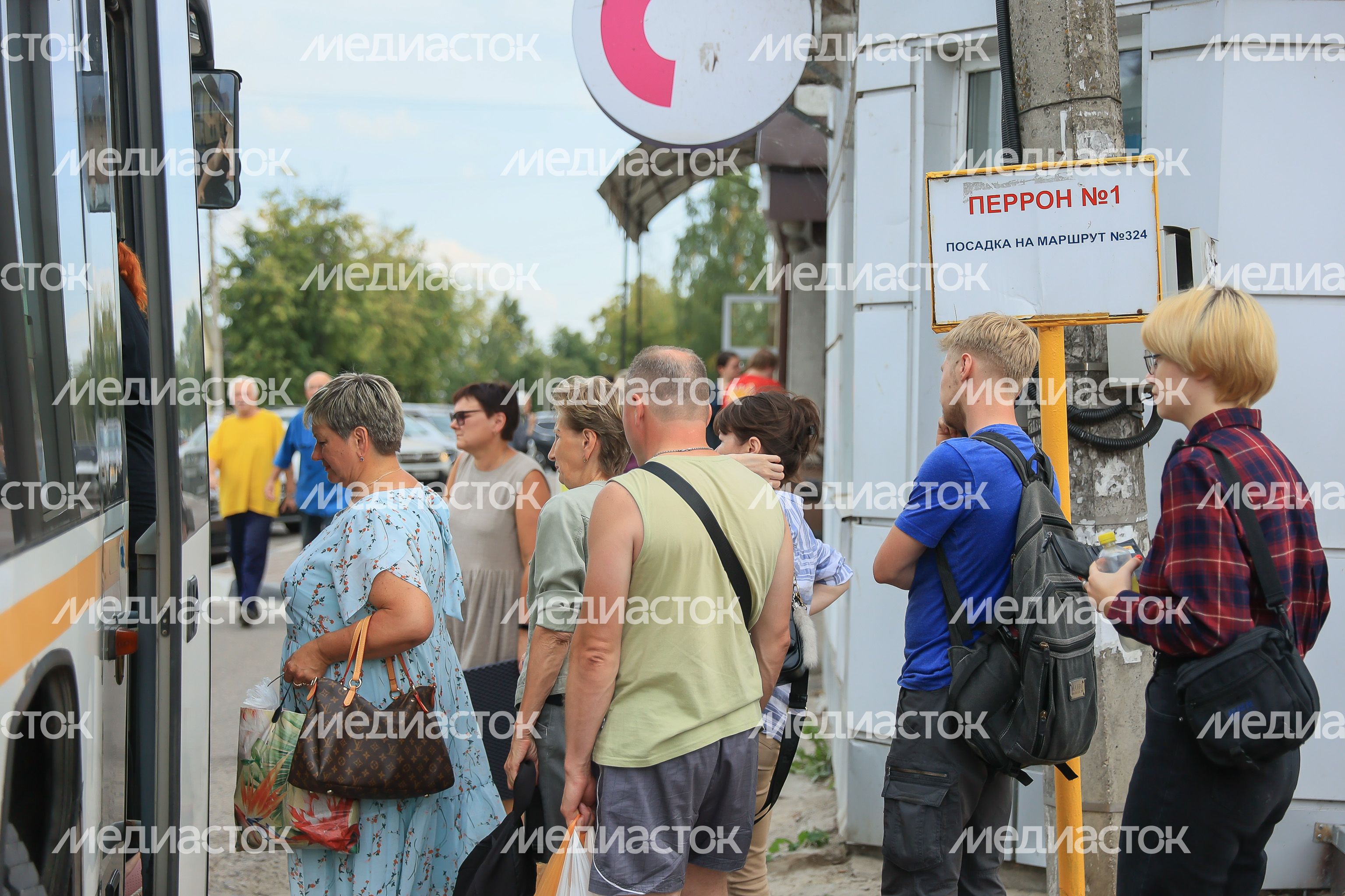 Посещение автостанции в Бронницах Губернатором Московской области Андреем Воробьевым